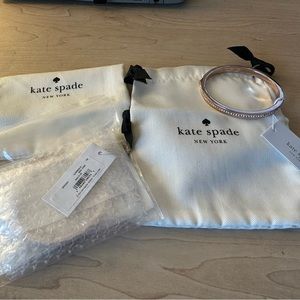 Kate Spade Rose Gold Bangles